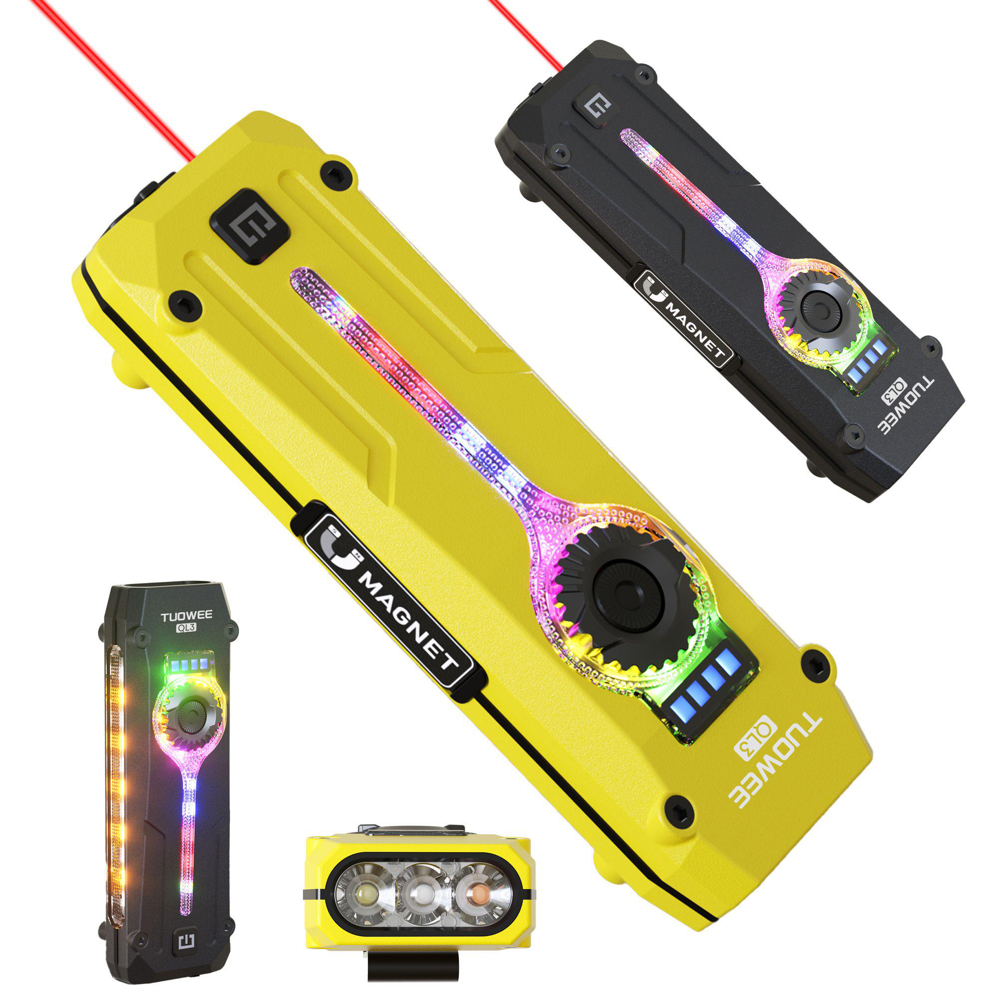 Rechargeable EDC Flat Pro Flas - Rgb Light Strip recension och pris