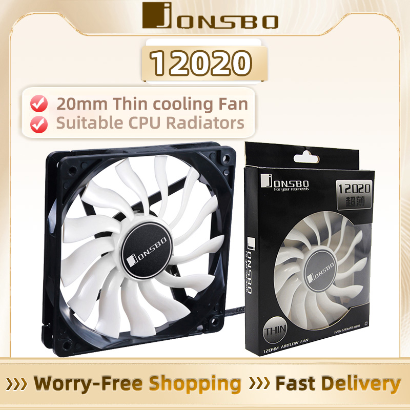 JONSBO 12020 120mm DC 12V 3Pin - Pc Gaming Case recension och pris
