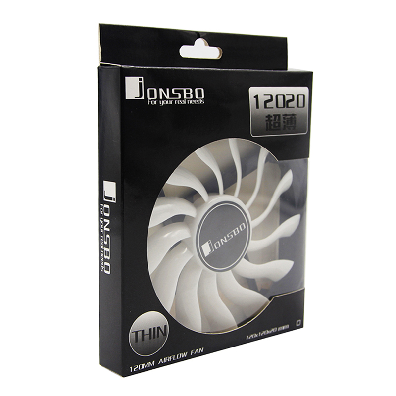 JONSBO 12020 120mm DC 12V 3Pin - Pc Gaming Case recension och pris