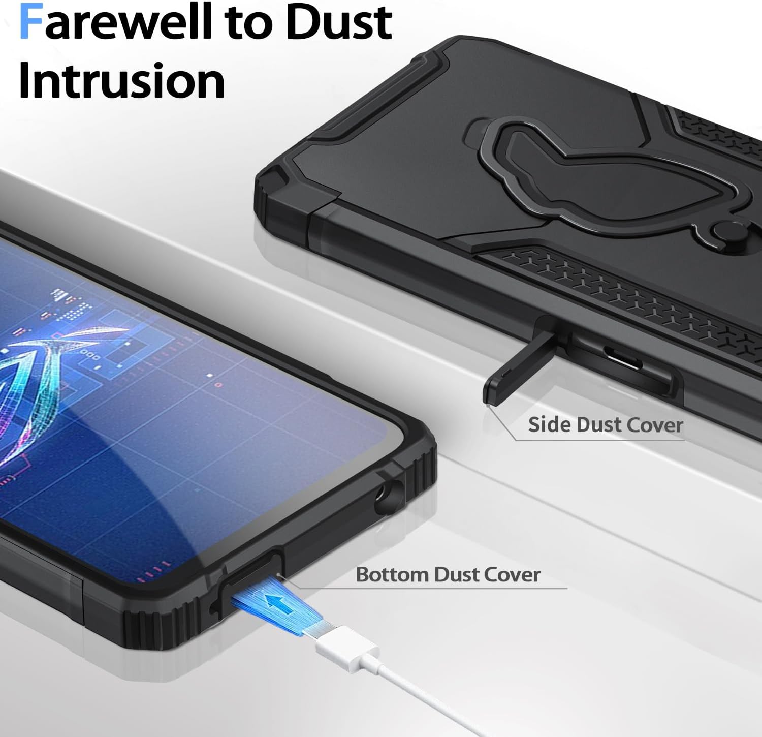 ROG Phone 5 Case Shockproof Fo - Pc Gaming Case recension och pris