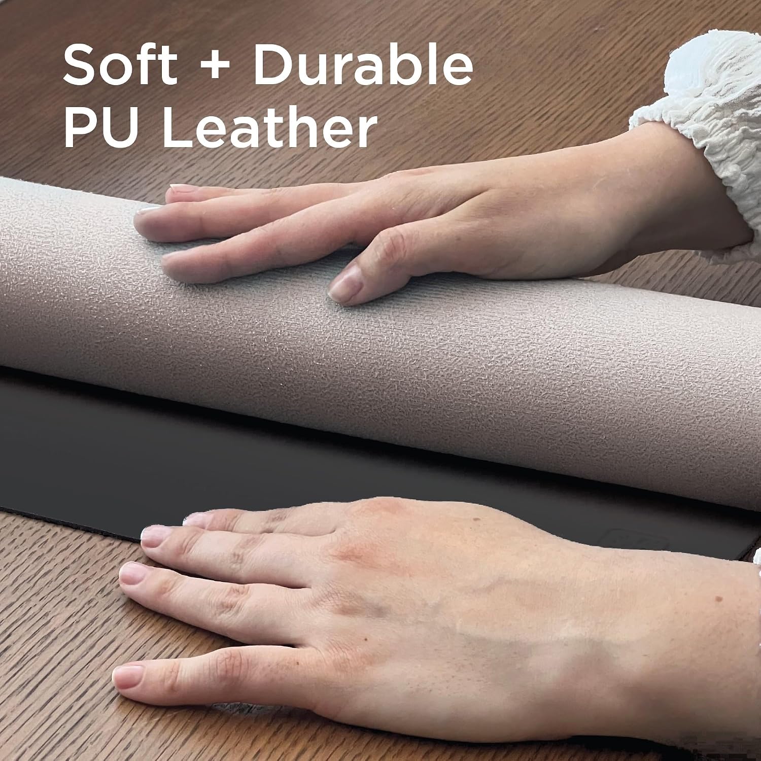 Faux Leather Desk Mat for Keyb - Gaming Desk Mat recension och pris