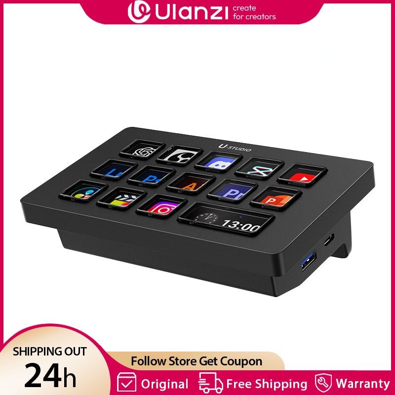 Ulanzi D200H 7 in 1 Stream Dec - Stream Deck recension och pris