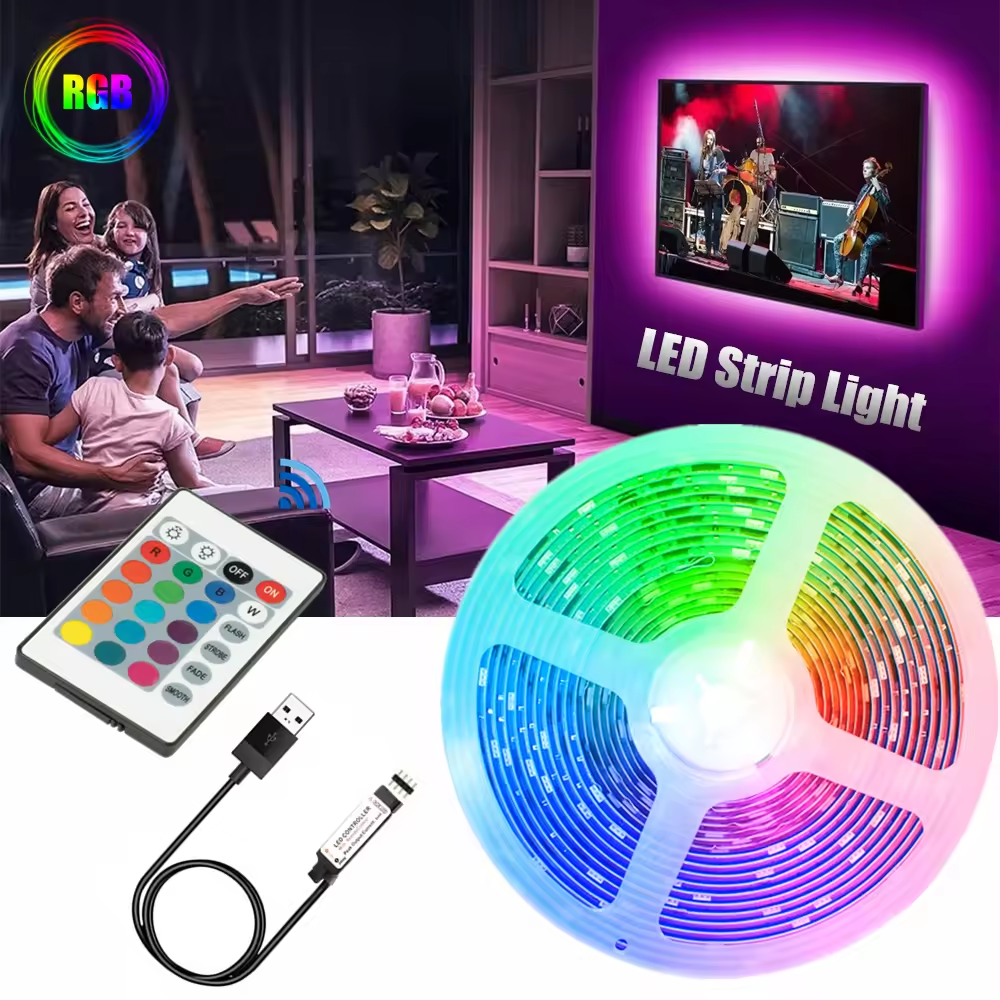 STTL 3M 90LEDs SMD 5050 TV Str - Rgb Light Strip recension och pris