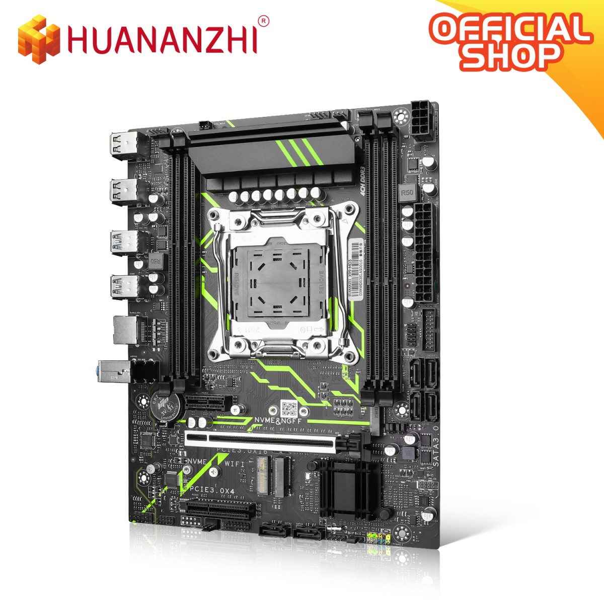 HUANANZHI X99-MD3 Motherboard  - Pc Gaming Omen recension och pris