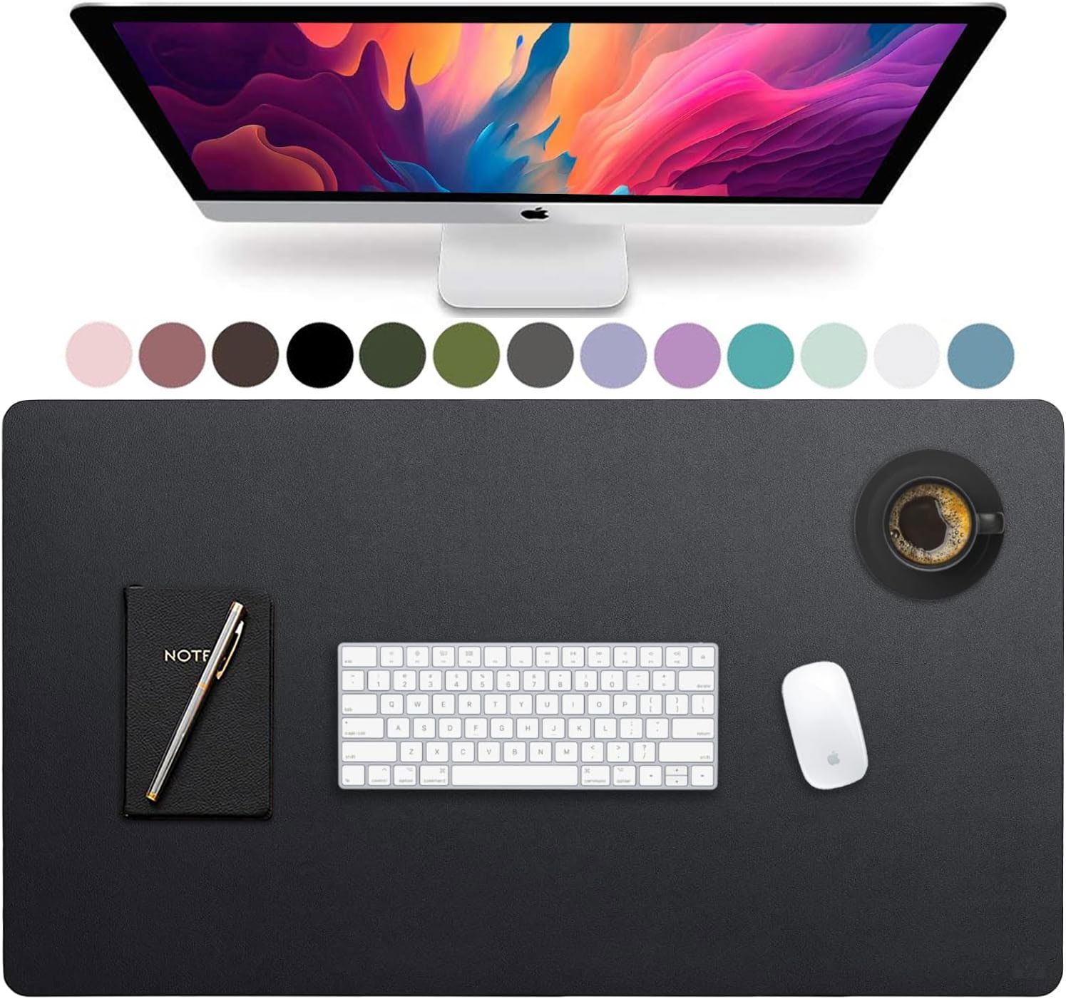 Large Size Leather Desk Pad,Of - Gaming Desk Mat recension och pris