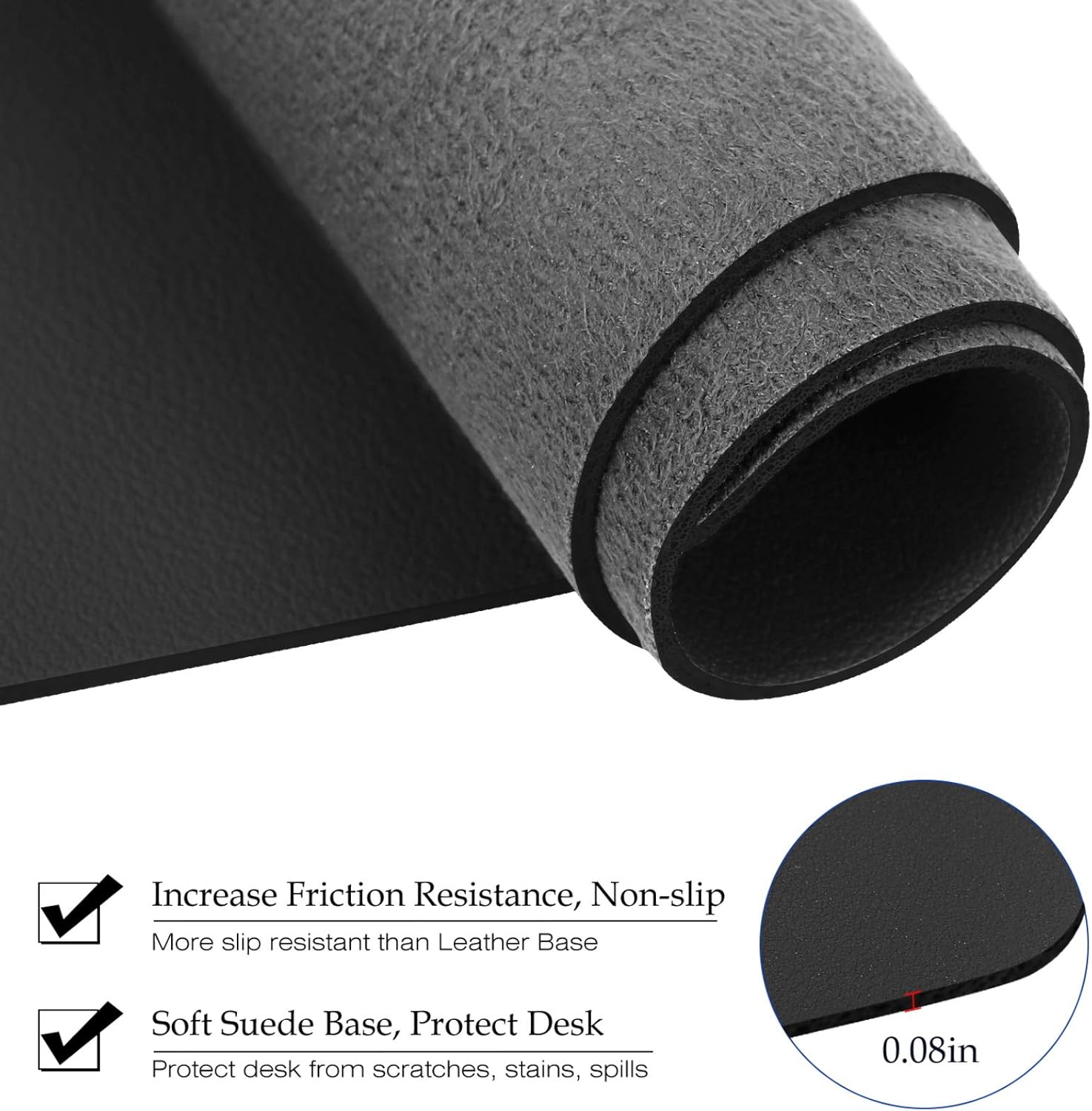 Large Size Leather Desk Pad,Of - Gaming Desk Mat recension och pris