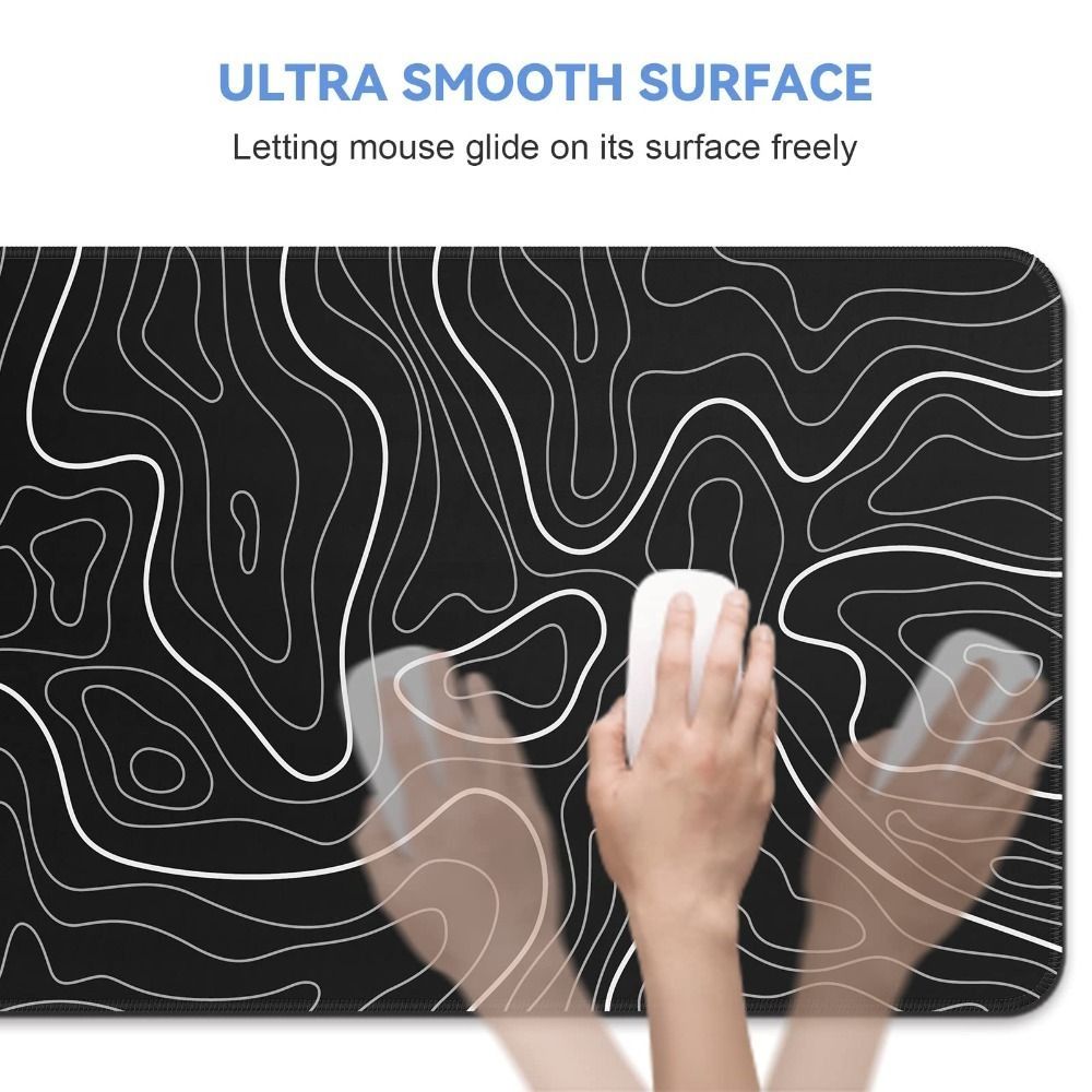 Professional Gaming Topographi - Gaming Desk Mat recension och pris
