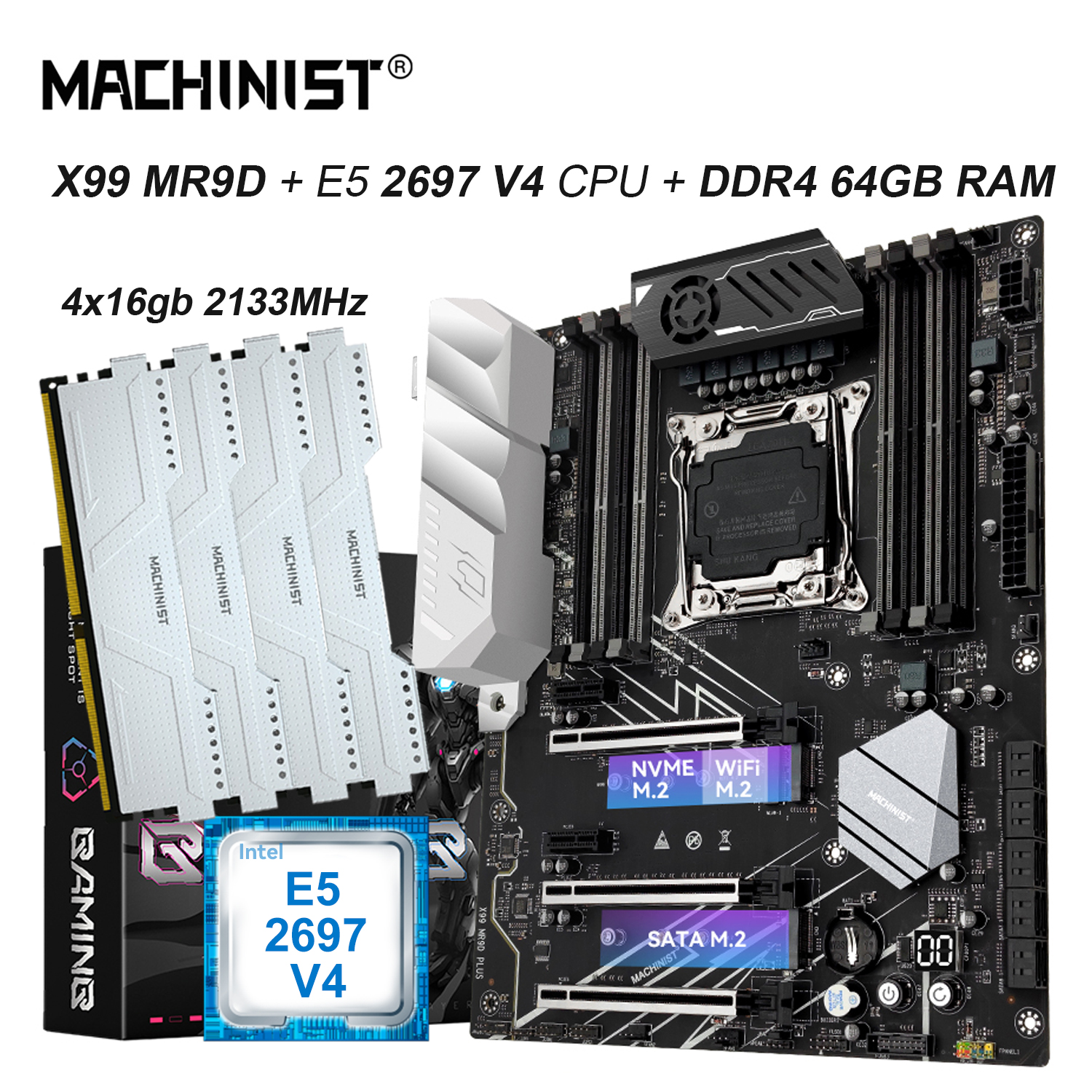 MACHINIST X99 Motherboard Set  - Pc Gaming Omen recension och pris