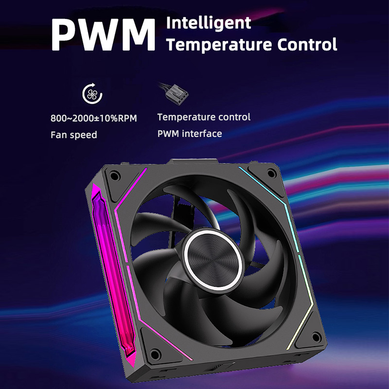 Coolcirc DL-2 120mm ARGB Cooli - Pc Gaming Case recension och pris