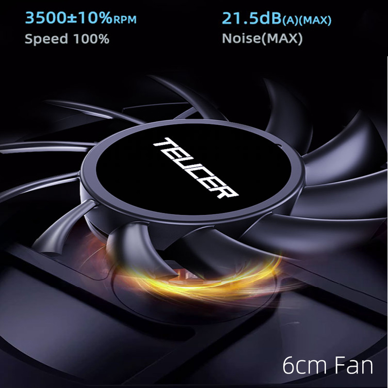 TEUCER UT-6010 6cm Ultra Thin  - Pc Gaming Case recension och pris