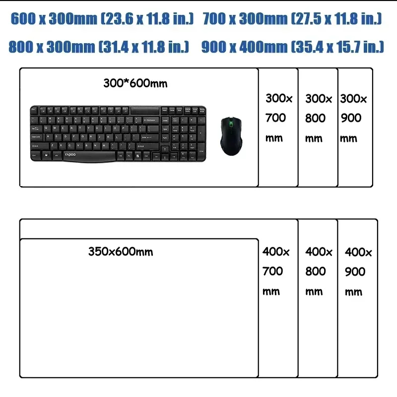 Custom Print Mouse Pad Diy Lar - Gaming Desk Mat recension och pris
