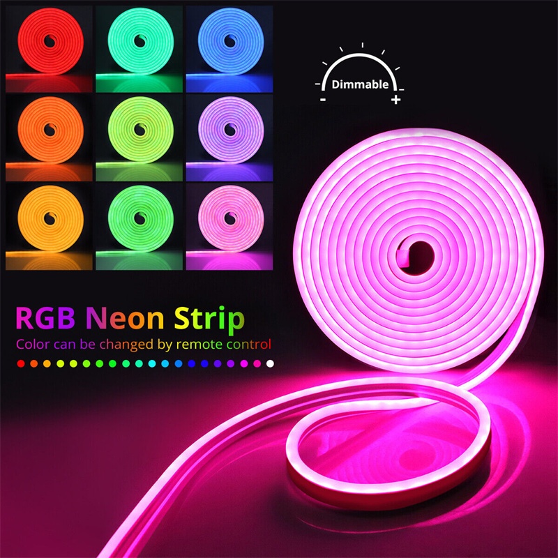 USB LED Neon Rope Lights, RGB  - Rgb Light Strip recension och pris