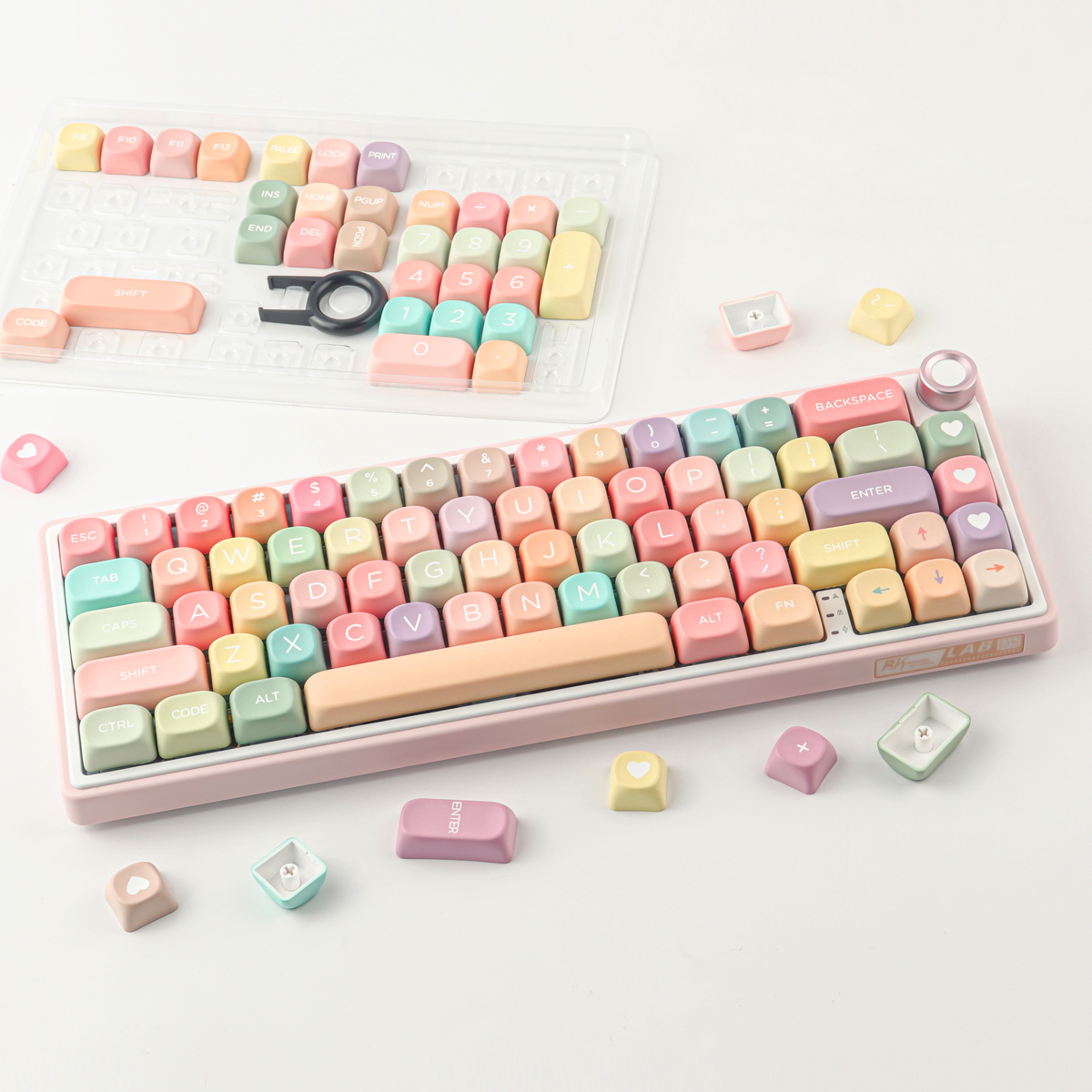 GMK Candy Keycaps Set 126 Keys - Stream Deck recension och pris