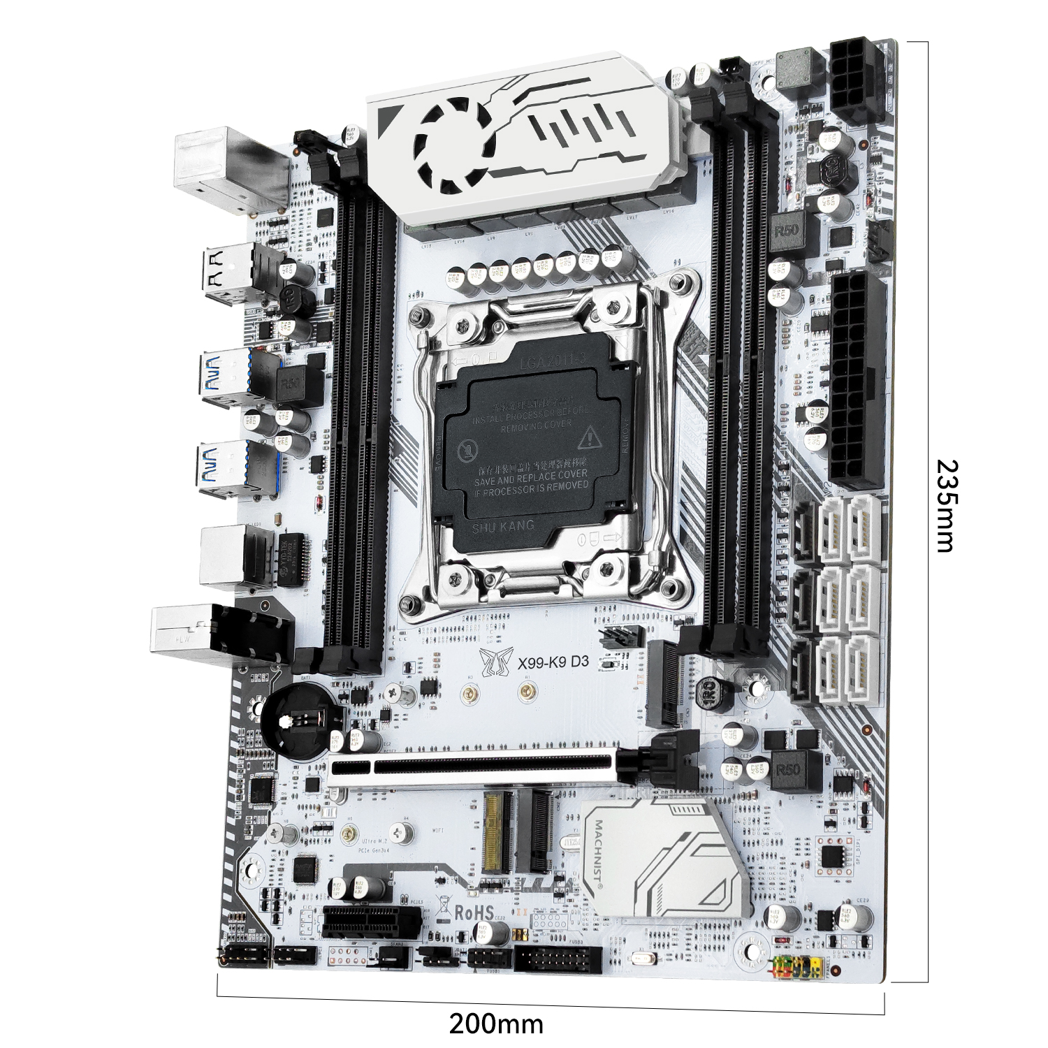 MACHINIST X99 K9-D3 Motherboar - Pc Gaming Omen recension och pris