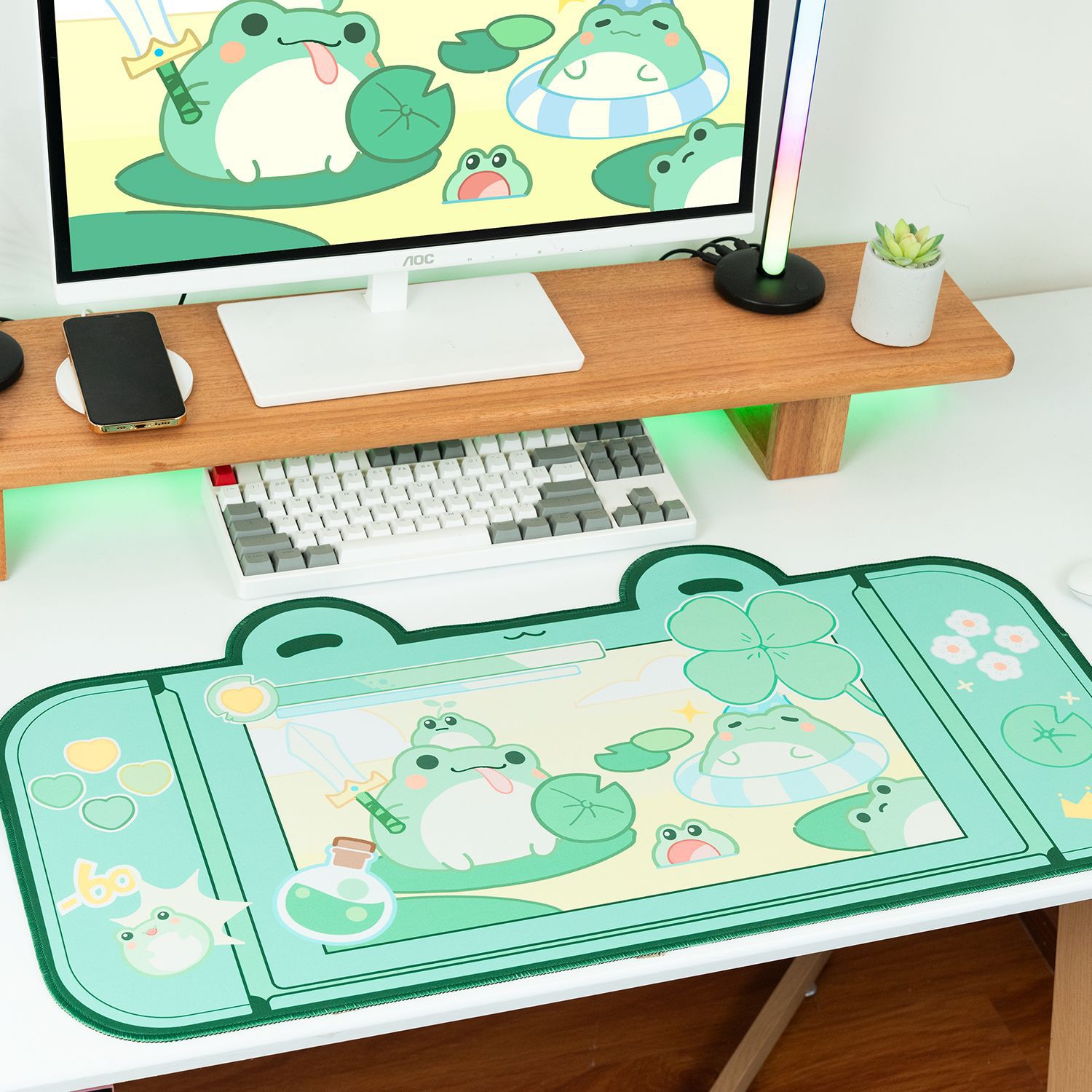 Extra Large Kawaii Gaming Mous - Gaming Desk Mat recension och pris