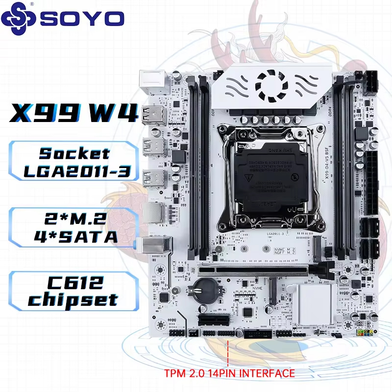 SOYO X99 Motherboard DDR4 LGA2 - Pc Gaming Omen recension och pris