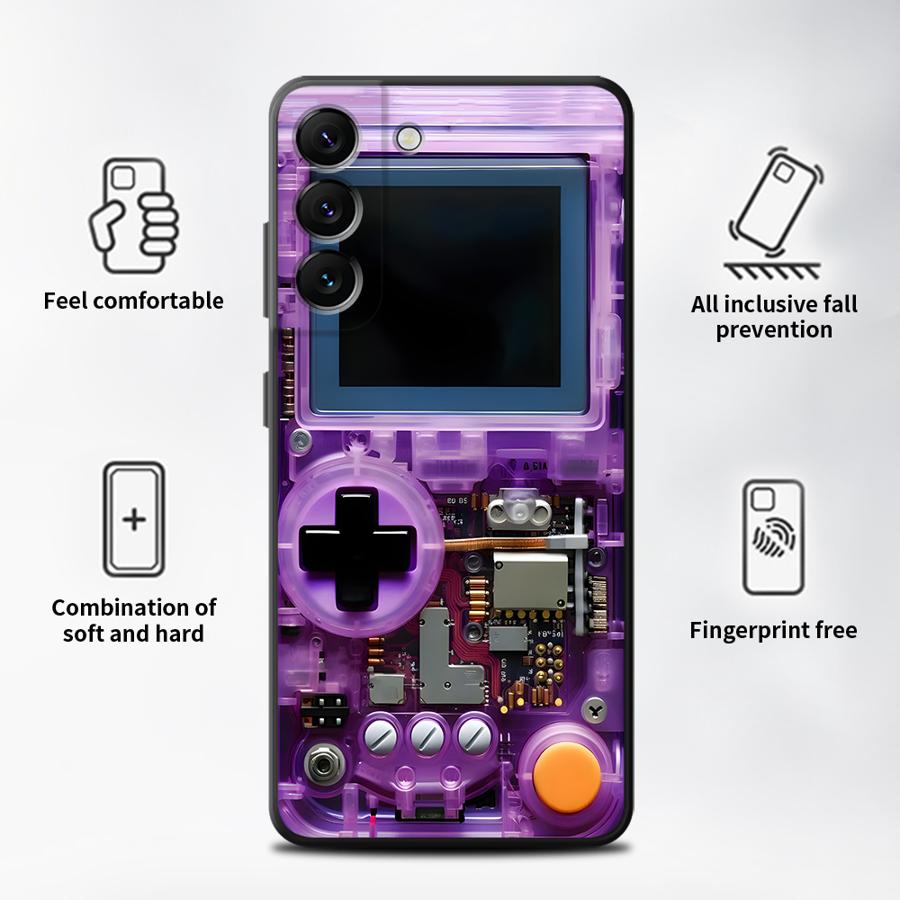 Purple Gaming Console Phone Co - Pc Gaming Case recension och pris