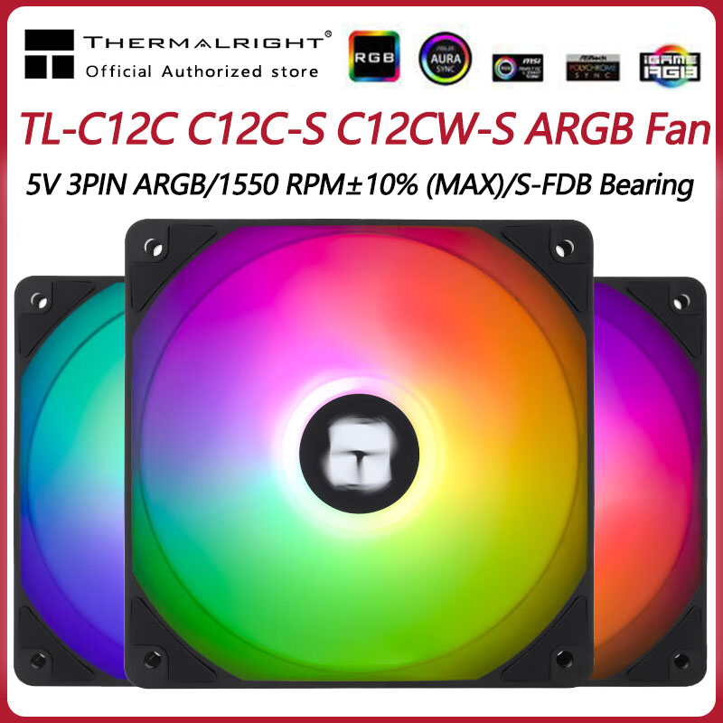Thermalright TL-C12C 3 in 1 12 - Pc Gaming Case recension och pris