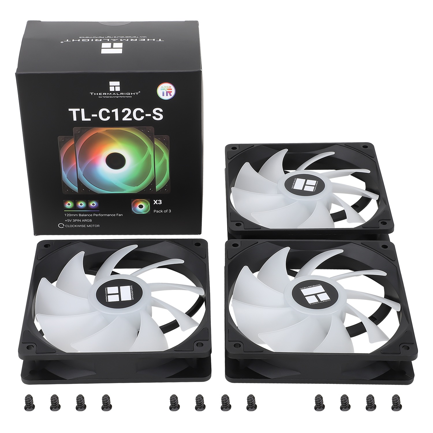 Thermalright TL-C12C 3 in 1 12 - Pc Gaming Case recension och pris
