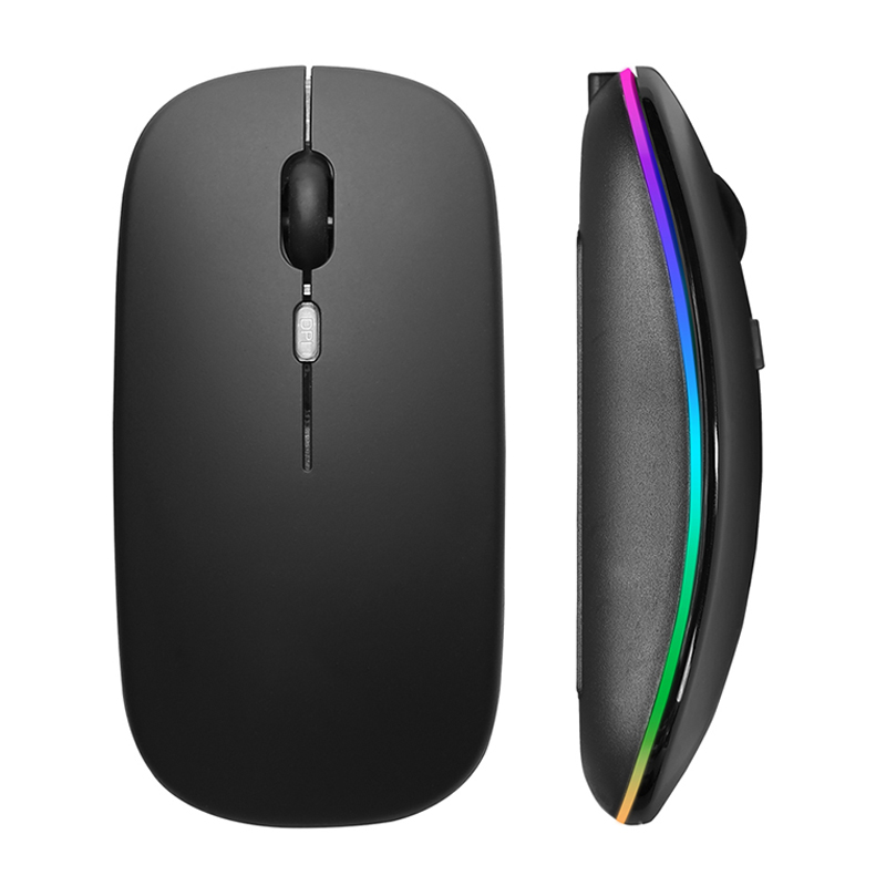 Wireless Mouse RGB Rechargeabl - Rgb Light Strip recension och pris