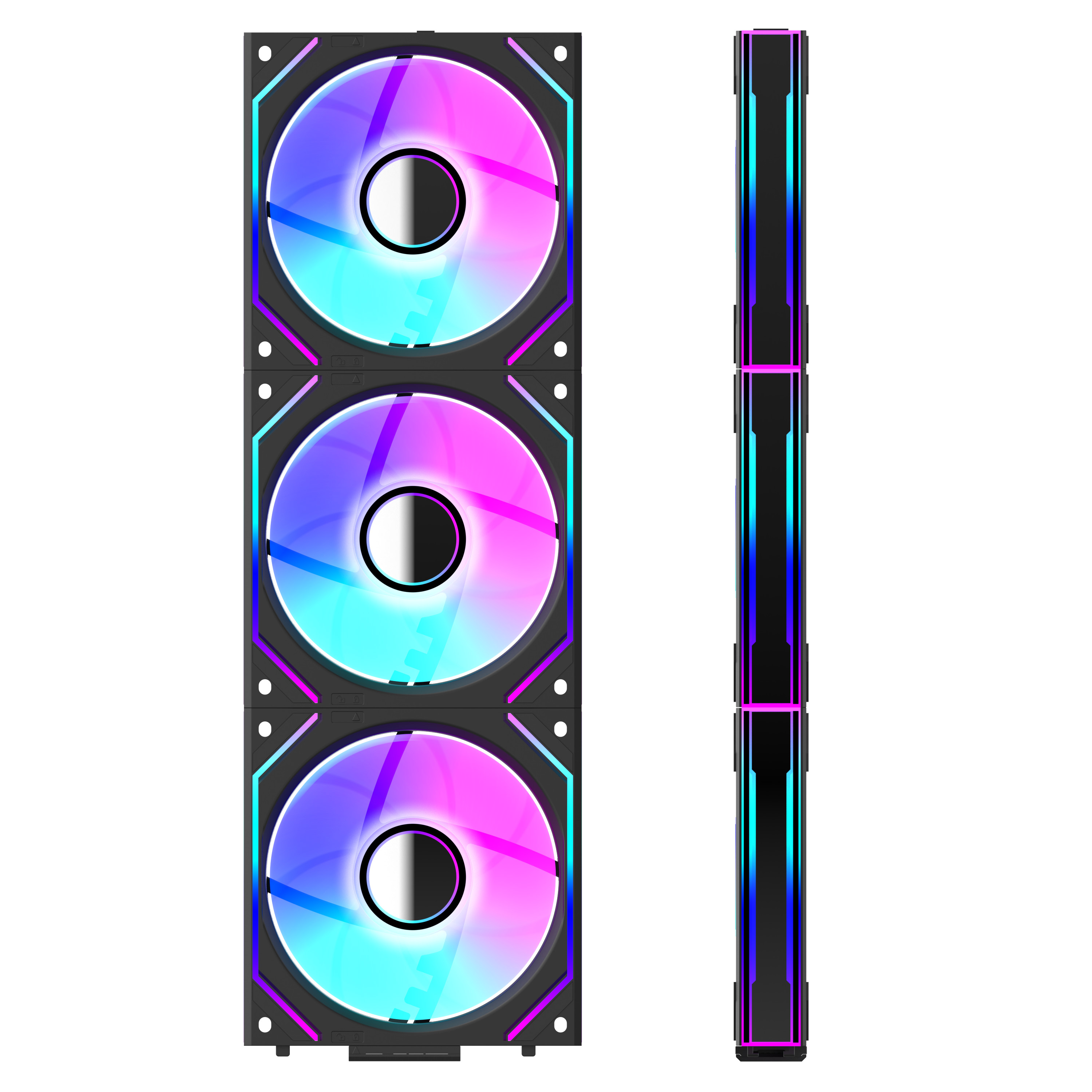 120mm ARGB PC Case Fan with In - Pc Gaming Case recension och pris