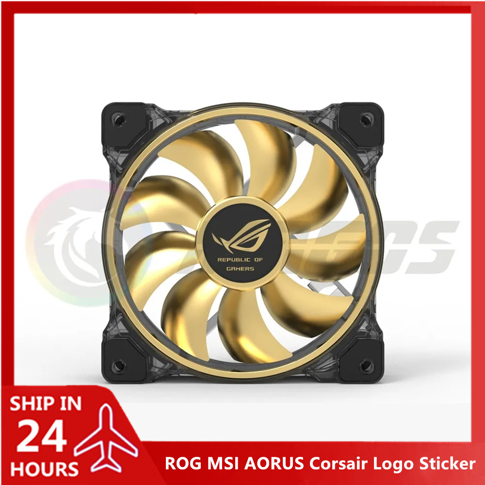 PC Gamer Cabinet Fan Logo Stic - Pc Gaming Case recension och pris