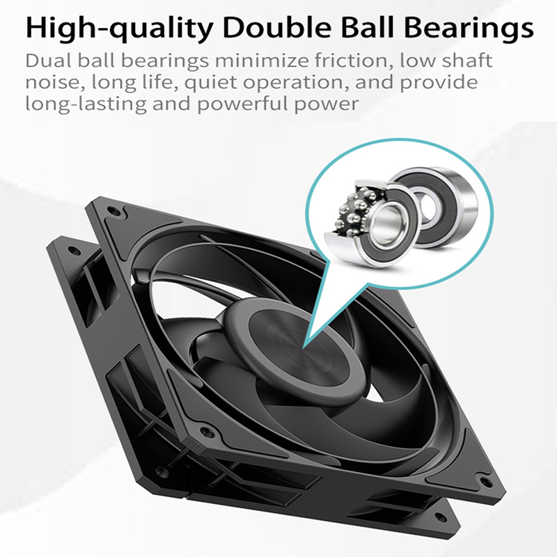 TEUCER Computer CPU Cooler Fan - Pc Gaming Case recension och pris