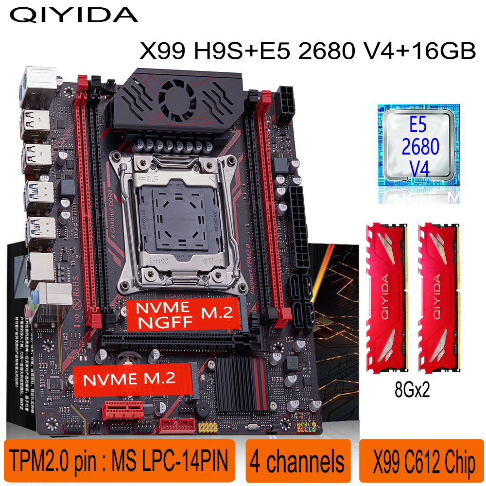 Qiyida X99 motherboard kit LGA - Pc Gaming Omen recension och pris