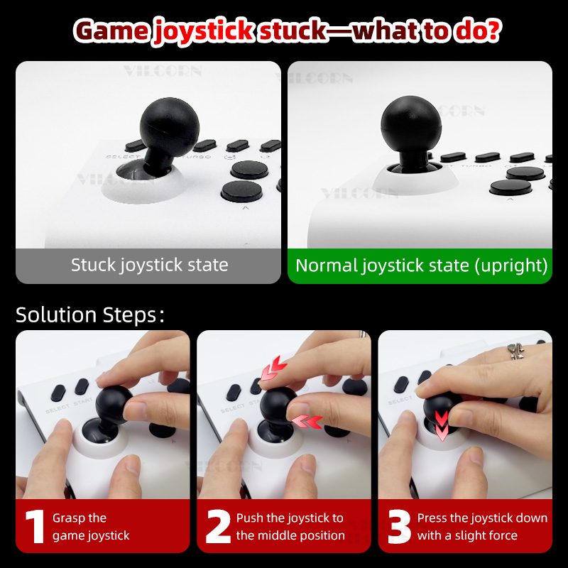 Arcade Joystick Wireless Gamin - Joystick Pc Gaming recension och pris