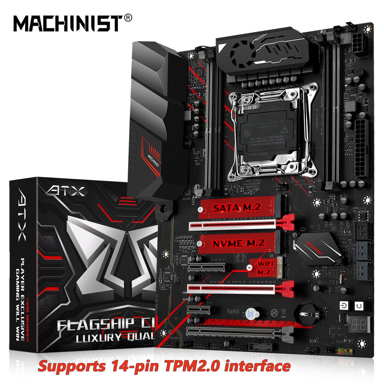 MACHINIST X99 MR9A PRO MAX Mot - Pc Gaming Omen recension och pris
