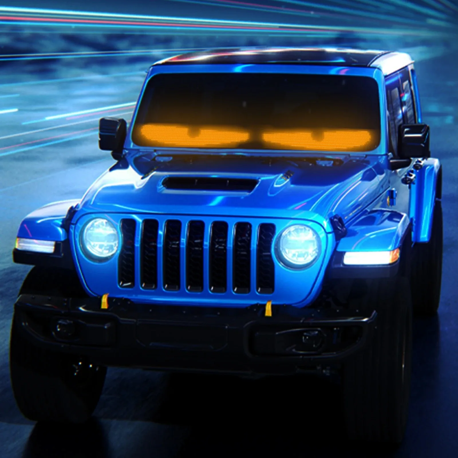 LED Car Sign Flexible LED Matr - Rgb Light Strip recension och pris