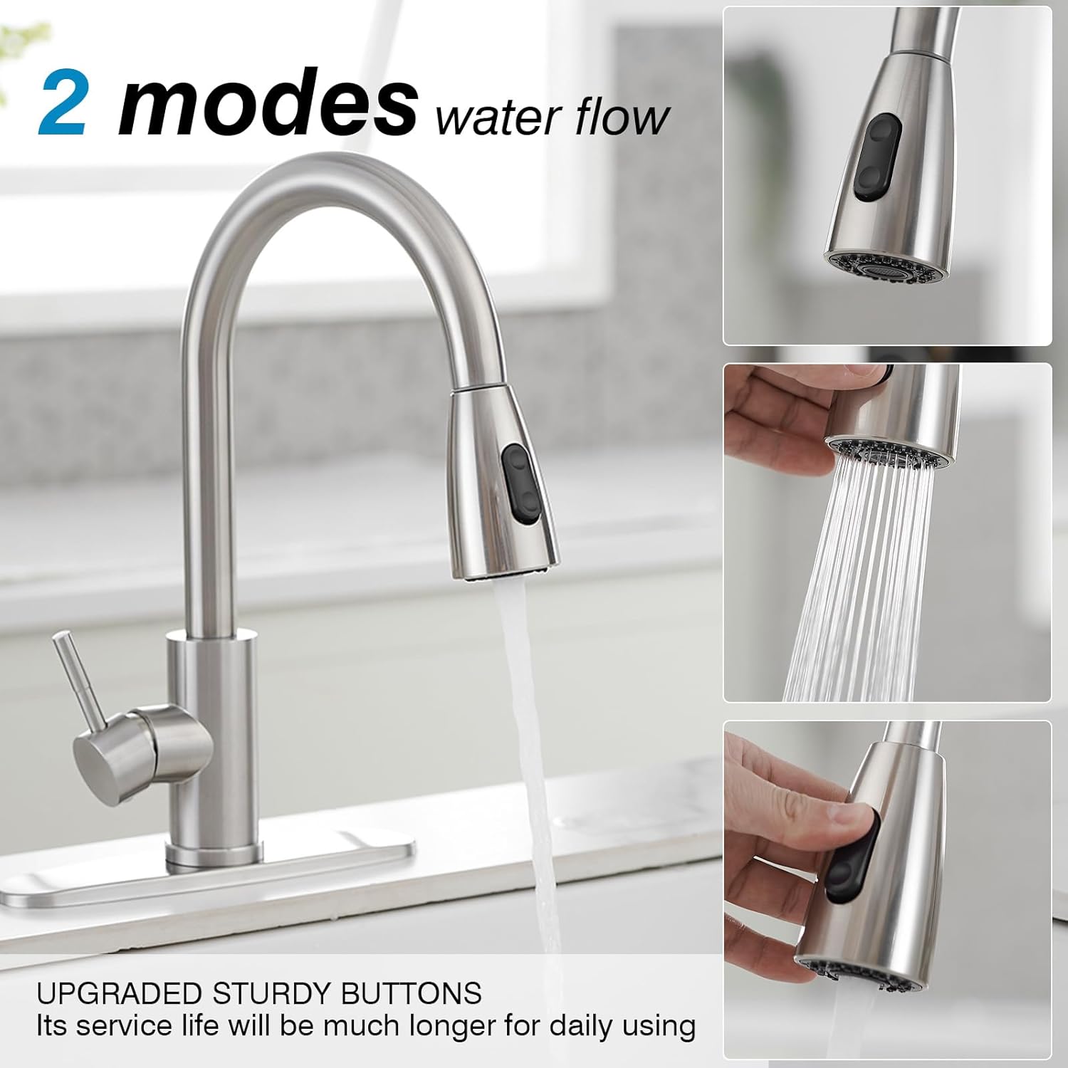 Kitchen Faucets Stainless Stee - Stream Deck recension och pris
