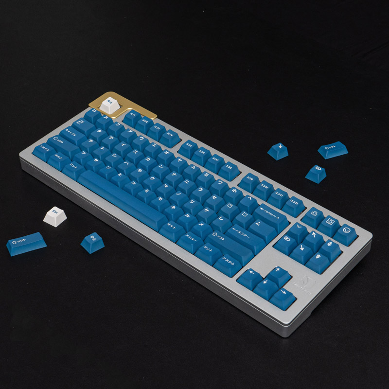 GMK KATAKANA Black/Blue 129 Ke - Stream Deck recension och pris