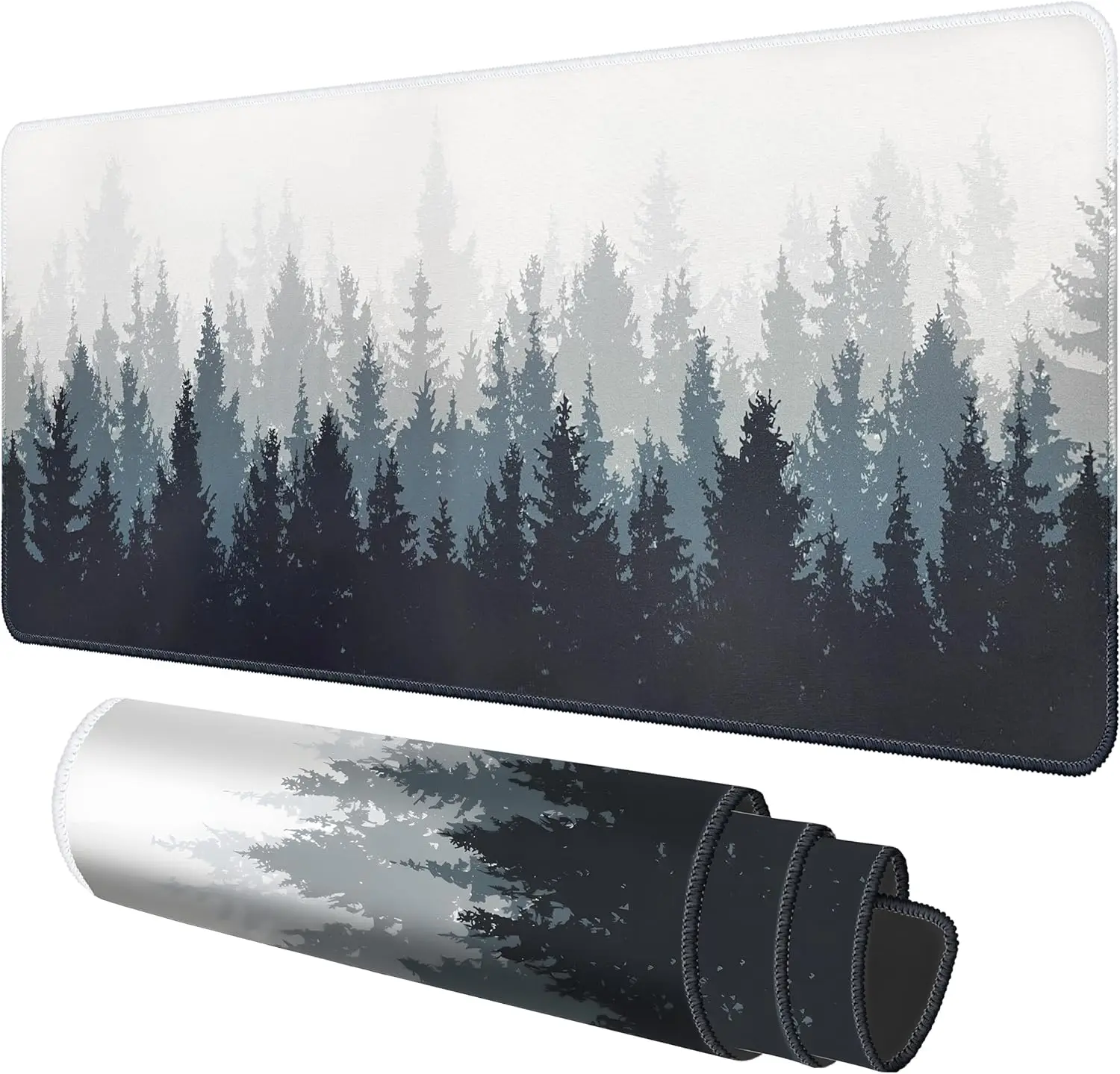 Forest Pattern Gaming Mouse Pa - Gaming Desk Mat recension och pris